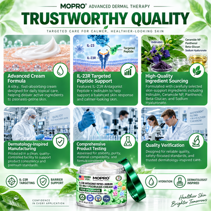 𝐎𝐟𝐟𝐢𝐜𝐢𝐚𝐥 𝐒𝐭𝐨𝐫𝐞 |👩‍⚕️👩‍⚕️ 𝑴𝑶𝑷𝑹𝑶®𝑰𝑳-𝟐𝟑𝑹 𝑨𝒏𝒕𝒂𝒈𝒐𝒏𝒊𝒔𝒕 𝑷𝒆𝒑𝒕𝒊𝒅𝒆 + 𝑰𝒏𝒅𝒊𝒓𝒖𝒃𝒊𝒏 𝟏𝟎-𝑰𝑵-𝟏 𝑷𝒔𝒐𝒓𝒊𝒂𝒔𝒊𝒔 𝑪𝒓𝒆𝒂𝒎 （𝑯𝒆𝒍𝒑𝒔 𝑹𝒆𝒅𝒖𝒄𝒆 𝑽𝒊𝒔𝒊𝒃𝒍𝒆 𝑹𝒆𝒅𝒏𝒆𝒔𝒔 & 𝑺𝒄𝒂𝒍𝒊𝒏𝒈, 𝑺𝒐𝒐𝒕𝒉𝒆 𝑫𝒓𝒚𝒏𝒆𝒔𝒔 & 𝑰𝒕𝒄𝒉𝒊𝒏𝒈, 𝑺𝒖𝒑𝒑𝒐𝒓𝒕 𝑩𝒂𝒍𝒂𝒏𝒄𝒆𝒅 𝑺𝒌𝒊𝒏-𝑪𝒆𝒍𝒍 𝑹𝒆𝒏𝒆𝒘𝒂𝒍 & 𝑯𝒆𝒍𝒑 𝑹𝒆𝒊𝒏𝒇𝒐𝒓𝒄𝒆 𝒕𝒉𝒆 𝑺𝒌𝒊𝒏 𝑩𝒂𝒓𝒓𝒊𝒆𝒓）